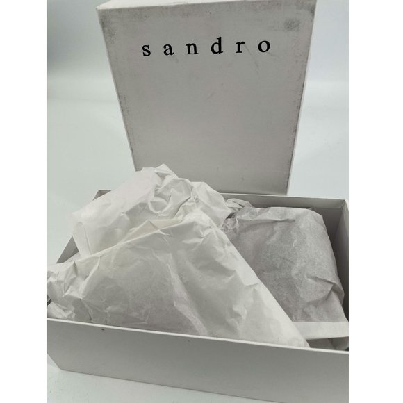 New Sandro Women's Purple Sandals straps 39 - Picture 8 of 15